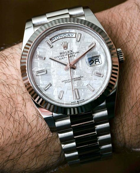 rolex day date 40.